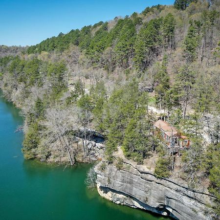 Cliffside Eureka Springs Cabin With Beaver Lake View Eksteriør bilde