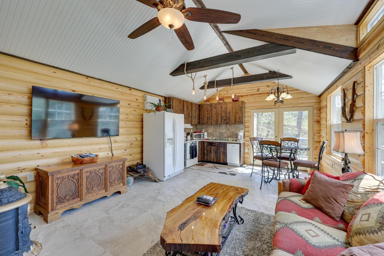 Cliffside Eureka Springs Cabin With Beaver Lake View Eksteriør bilde