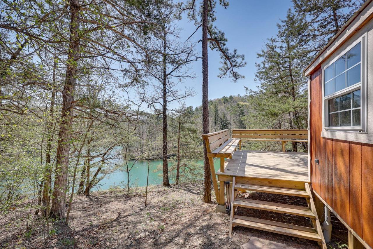 Cliffside Eureka Springs Cabin With Beaver Lake View Eksteriør bilde