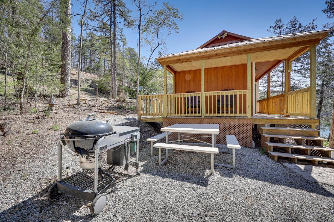 Cliffside Eureka Springs Cabin With Beaver Lake View Eksteriør bilde